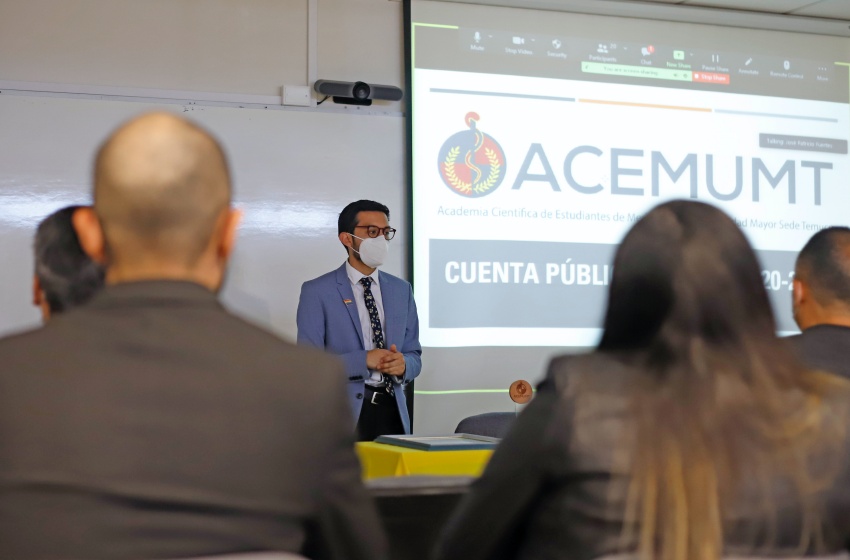 Academia Científica de Estudiantes de Medicina de la sede Temuco realizó Cuenta Pública 2021